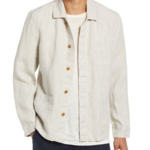 NN07 Men's Oscar Linen Shirt Jacket NEW WITH TAGS